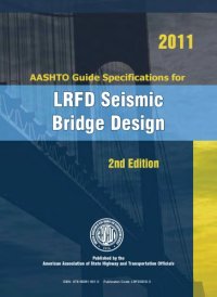 cover of the book AASHTO guide specifications for LRFD seismic bridge design