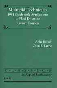 cover of the book Multigrid techniques : 1984 guide with applications to fluid dynamics