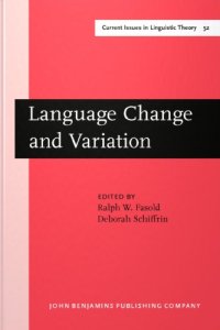 cover of the book Language Change and Variation