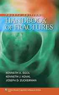 cover of the book Handbook of fractures