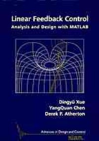 cover of the book Linear feedback control : analysis and design with MATLAB