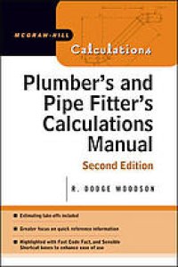 cover of the book Plumber's and pipe fitter's calculations manual