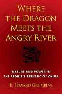 cover of the book Where the dragon meets the Angry River : nature and power in the People's Republic of China