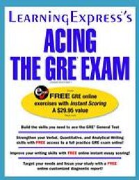 cover of the book Acing the GRE