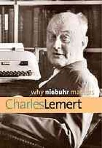 cover of the book Why Niebuhr matters