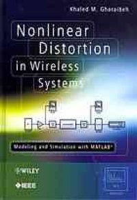 cover of the book Nonlinear distortion in wireless systems : modelling and simulation with MATLAB