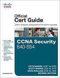 cover of the book CCNA Security 640-554 official cert guide