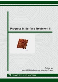 cover of the book Progress in surface treatment II : special topic volume with invited peer reviewed papers only