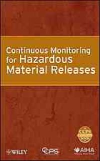 cover of the book Continuous monitoring for hazardous material release