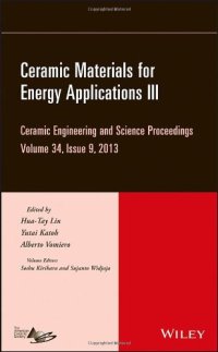 cover of the book Ceramic Materials for Energy Applications III: Ceramic Engineering and Science Proceedings, Volume 34 Issue 9