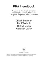 cover of the book BIM handbook : a guide to building information modeling for owners, managers, designers, engineers, and contractors