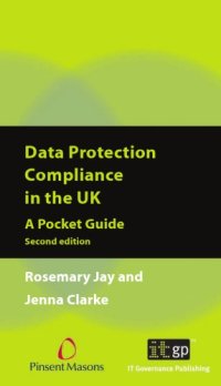 cover of the book Data Protection Compliance in the UK : a Pocket Guide