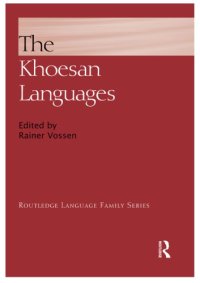 cover of the book Khoesan Languages