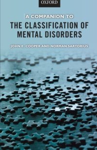 cover of the book A Companion to the Classification of Mental Disorders