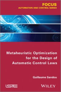 cover of the book Metaheuristic optimization for the design of automatic control laws