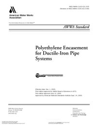 cover of the book AWWA standard [for] polyethylene encasement for ductile-iron pipe systems