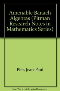 cover of the book Amenable Banach Algebras