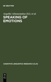 cover of the book Speaking of Emotions: Conceptualization and Expression