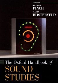 cover of the book The Oxford Handbook of Sound Studies