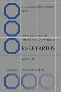 cover of the book Handbook on the Physics and Chemistry of Rare Earths, Volume 45