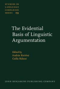 cover of the book The Evidential Basis of Linguistic Argumentation