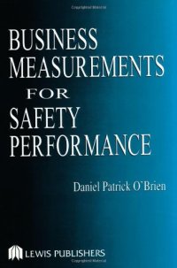 cover of the book Business Measurements for Safety Performance