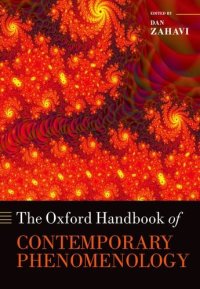 cover of the book The Oxford Handbook of Contemporary Phenomenology