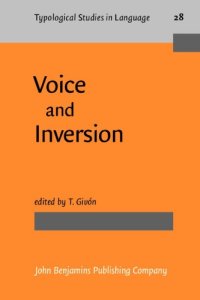 cover of the book Voice and Inversion