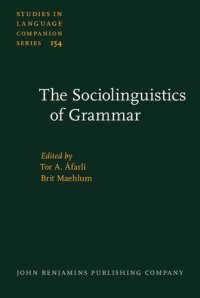 cover of the book The Sociolinguistics of Grammar