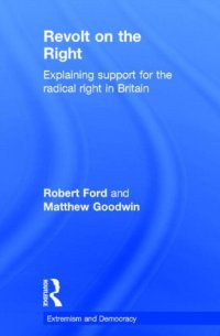 cover of the book Revolt on the Right: Explaining Support for the Radical Right in Britain