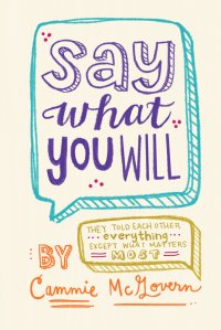 cover of the book Say What You Will