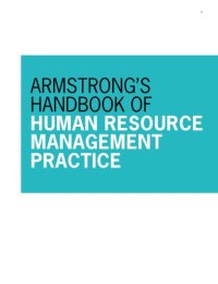 cover of the book Armstrong's Handbook of Human Resource Management Practice