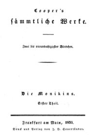 cover of the book The Monikins