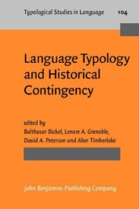 cover of the book Language Typology and Historical Contingency: In Honor of Johanna Nichols