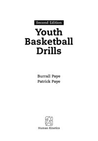 cover of the book Youth basketball drills