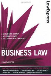 cover of the book Law Express: Business Law