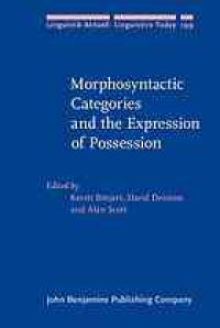 cover of the book Morphosyntactic categories and the expression of possession