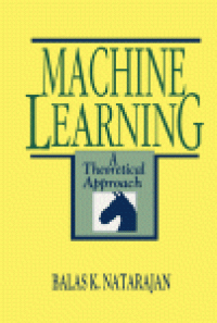 cover of the book Machine Learning. A Theoretical Approach