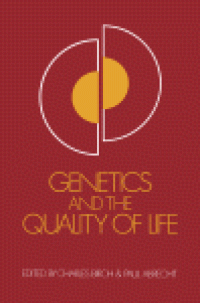 cover of the book Genetics and the Quality of Life