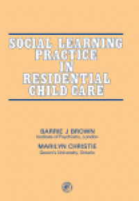 cover of the book Social Learning Practice in Residential Child Care