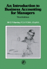 cover of the book An Introduction to Business Accounting for Managers