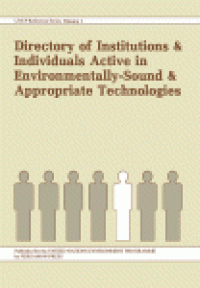 cover of the book Directory of Institutions and Individuals Active in Environmentally-Sound and Appropriate Technologies