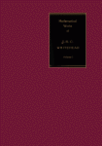 cover of the book Differential Geometry. The Mathematical Works of J. H. C. Whitehead