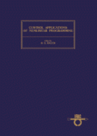 cover of the book Control Applications of Nonlinear Programming. Proceedings of the IFAC Workshop, Denver, Colorado, USA 21 June 1979
