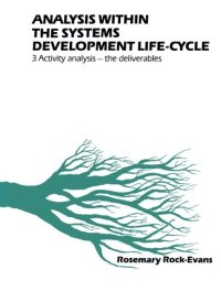 cover of the book Analysis Within the Systems Development Life-Cycle. Book 3: Activity Analysis–the Deliverables