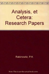 cover of the book Analysis, et Cetera. Research Papers Published in Honor of Jürgen Moser's 60th Birthday