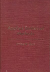 cover of the book Applied Statistical Methods