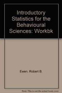 cover of the book Workbook for Introductory Statistics for the Behavioral Sciences