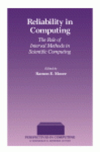 cover of the book Reliability in Computing. The Role of Interval Methods in Scientific Computing