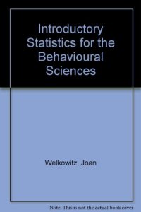 cover of the book Introductory Statistics for the Behavioral Sciences